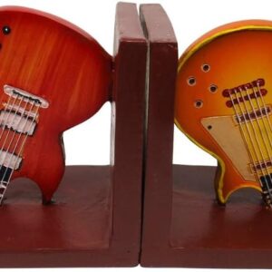 Trademark Innovations Guitar Gift Music Decorative Bookends
