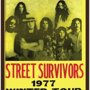 Fresh Prints of CT Showprint Concert Poster Lynyrd Skynyrd - Street Survivors - 1977