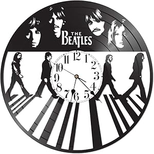 Vinyl Record Clock - Records for Wall - Record Art - Wall Clock - Vintage re-purposed