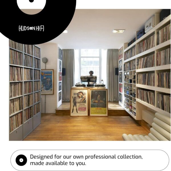 Hudson Hi-Fi 3 Layers HDPE Anti-Static 100 Vinyl Record Inner Sleeves - Durable Clear Disc Sleeves- Protect LP Albums from Dirt, Dust & Scratches - Acid-Free Rice Paper Interior Disc Covers - Image 3