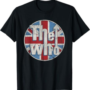 Official Distressed Union Jack Circle Logo Short Sleeve T-Shirt